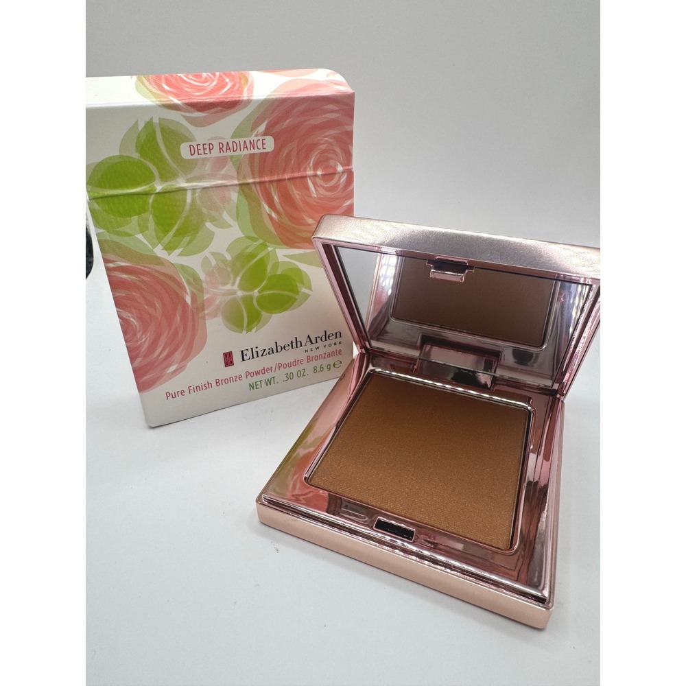 Elizabeth Arden Pure Finish Bronze Powder Deep Radiance NEW